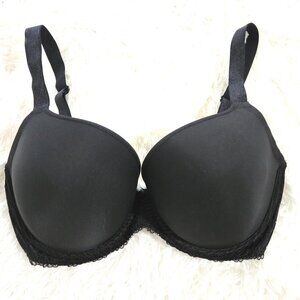 Wacoal black lined underwire bra 32G